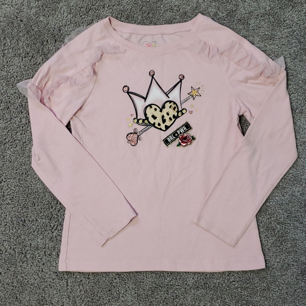 Girl's Long-Sleeve Graphic Tee